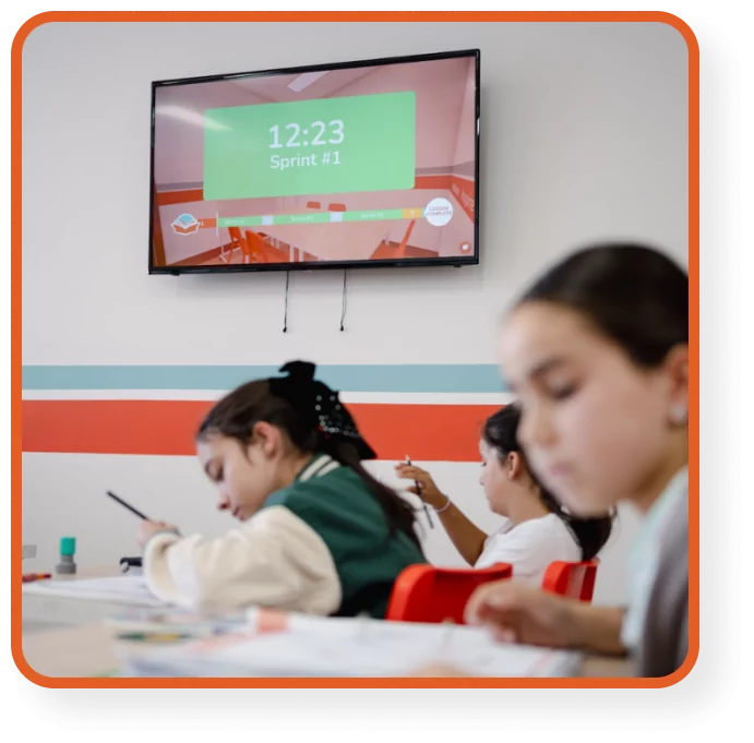 Students in classroom