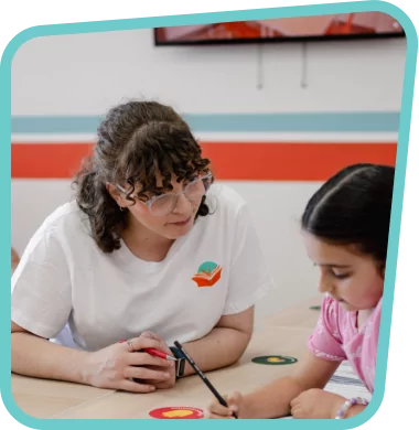 Math tutoring session